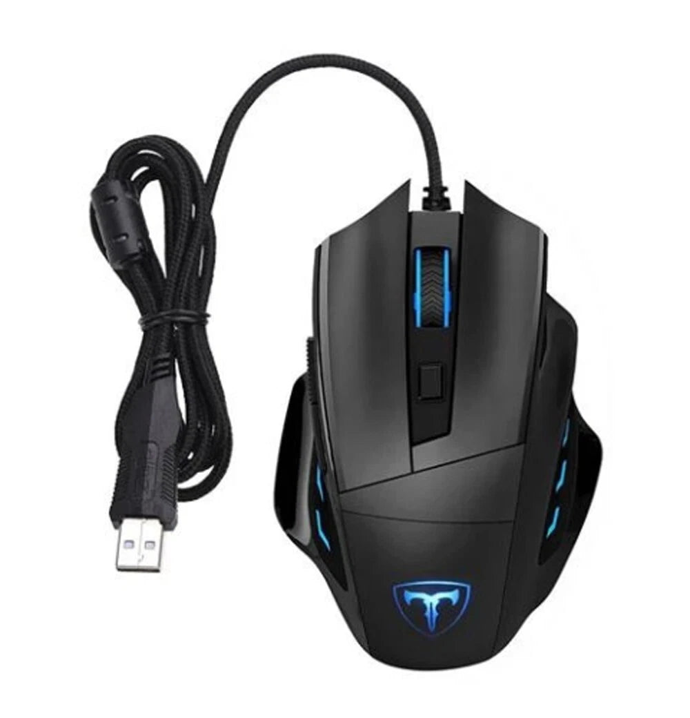 Wired Game Gaming Mouse T7 7200 DPI Optical RGB Light 7 Programmable Buttons