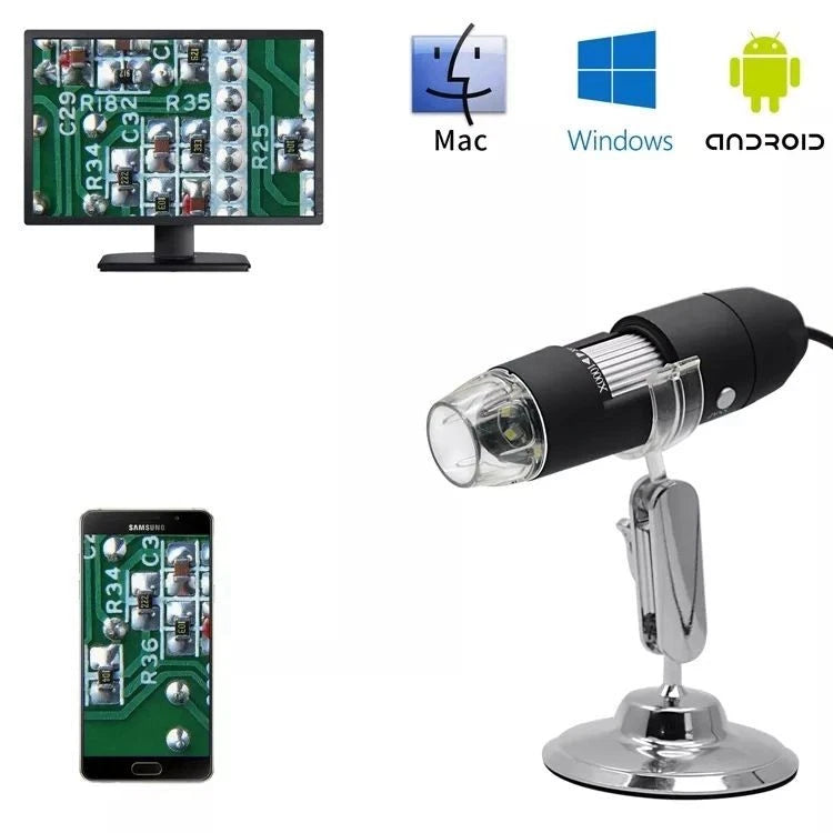 Digital Microscope For PC Or Smartphone Magnification 1 To 1600 Times