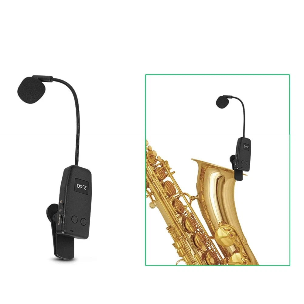 Portable Wireless Headset Microphone for Loudspeakers and Presentations