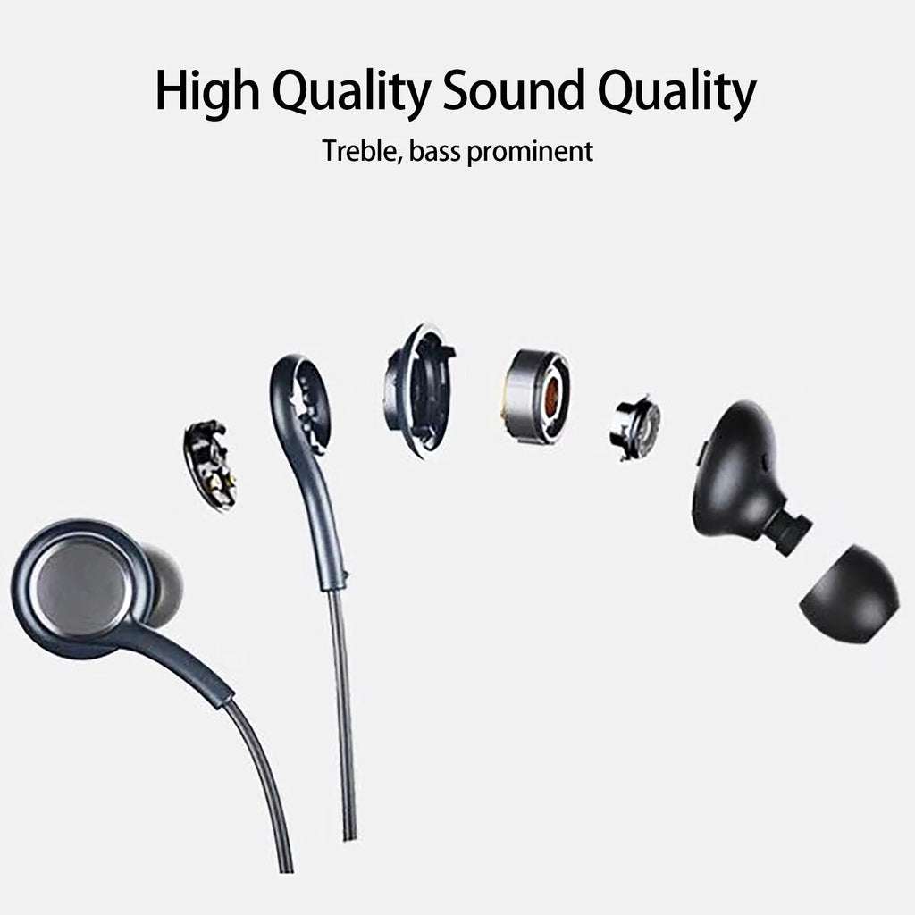 Earphones In Ear Headphones With Microphone 3.5mm Wired Earbuds For Ios Android